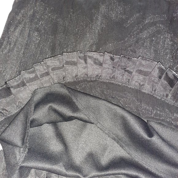 Black blouse with lace - Picture 3 of 5